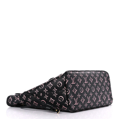 Louis Vuitton Monogram Fall For You Neverfull MM Black 4 of 8