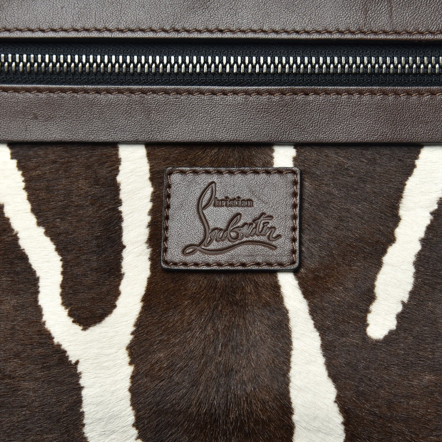 Calf Hair Aliosha Backpack Brown