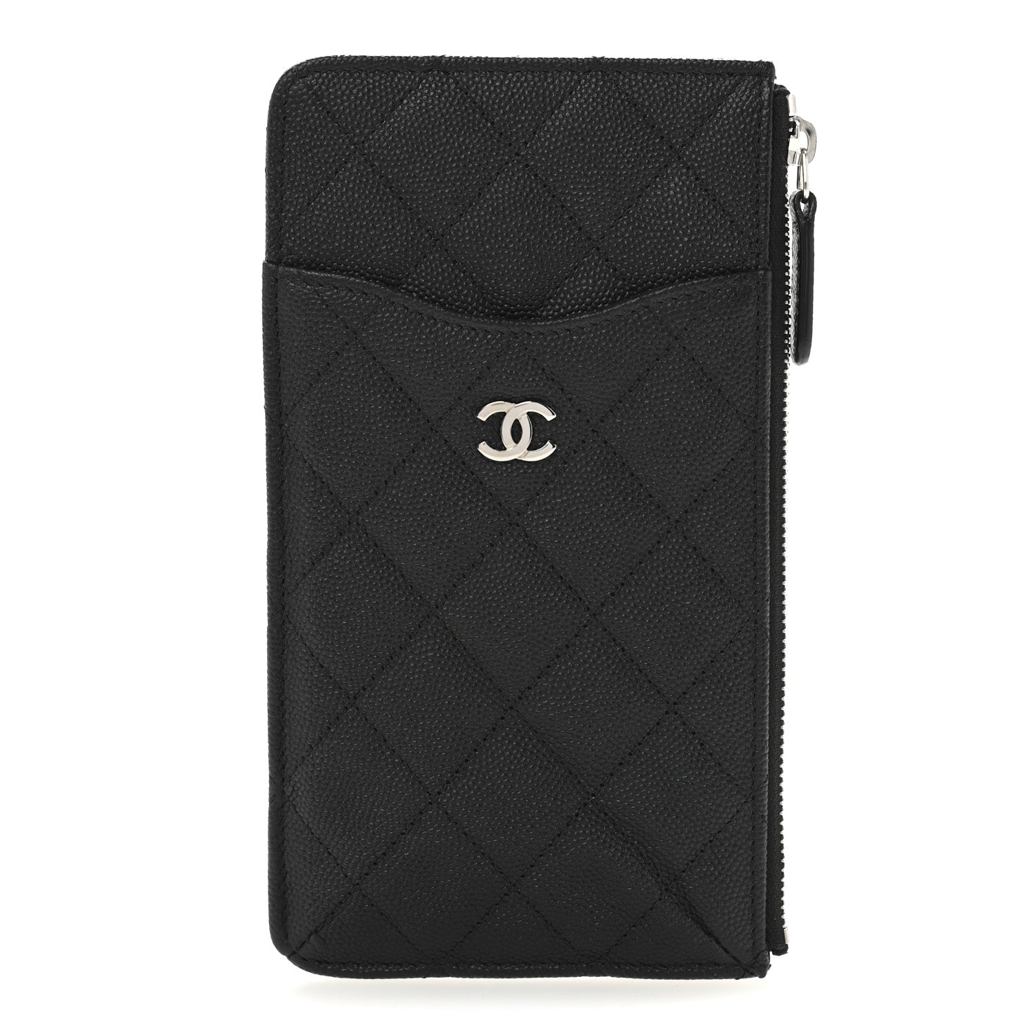 Chanel Caviar Quilted Classic iPhone Pouch Black 1 of 10