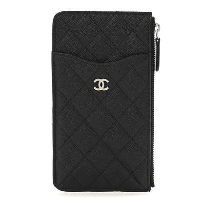 Chanel Caviar Quilted Classic iPhone Pouch Black 1 of 10
