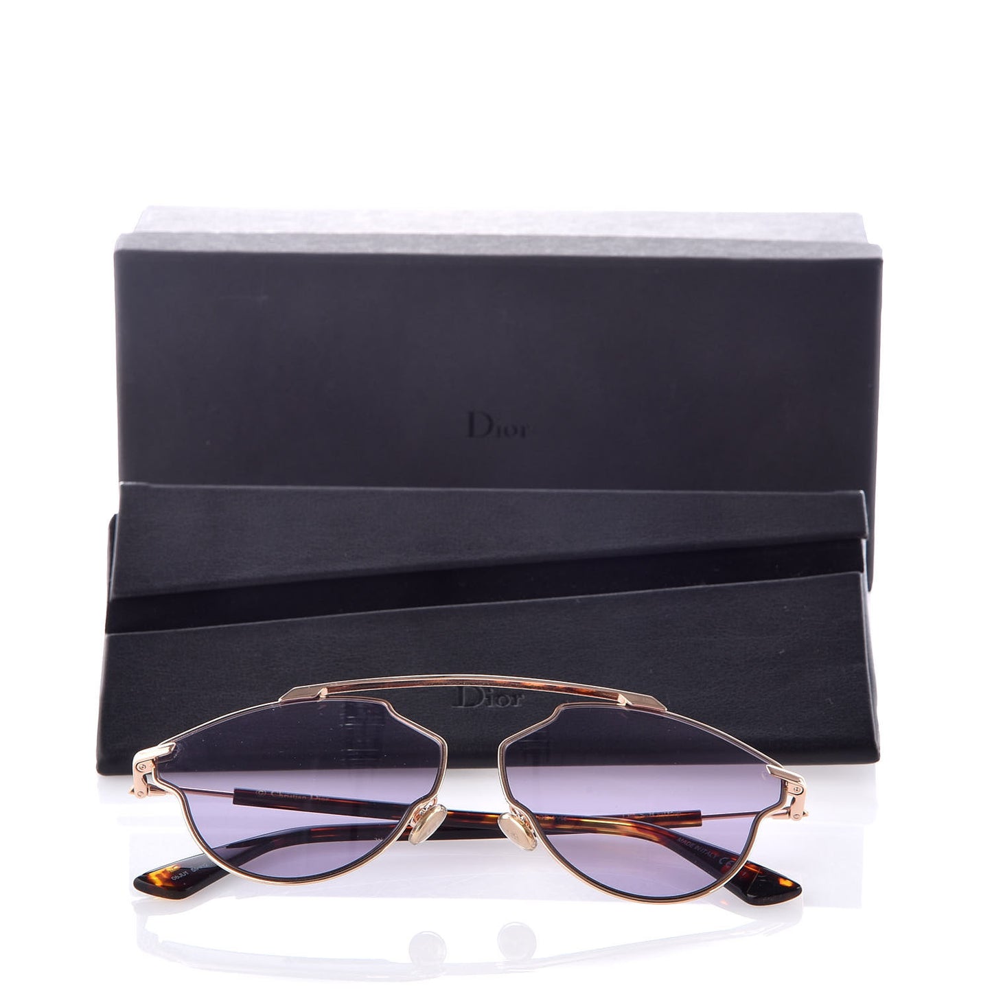So Real Pop Sunglasses Rose Gold Purple