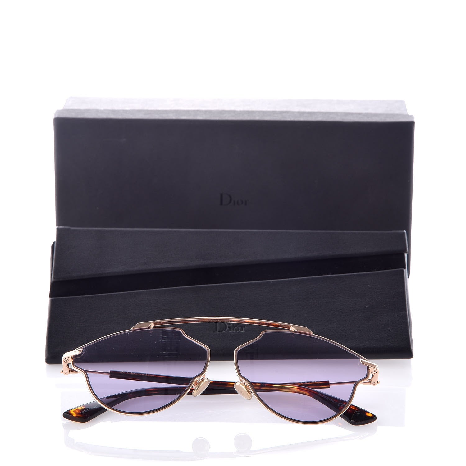 Christian Dior So Real Pop Sunglasses Rose Gold Purple 8 of 8