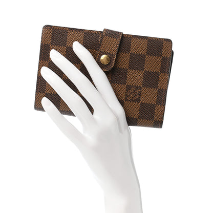 Louis Vuitton Damier Ebene French Purse Wallet 2 of 8