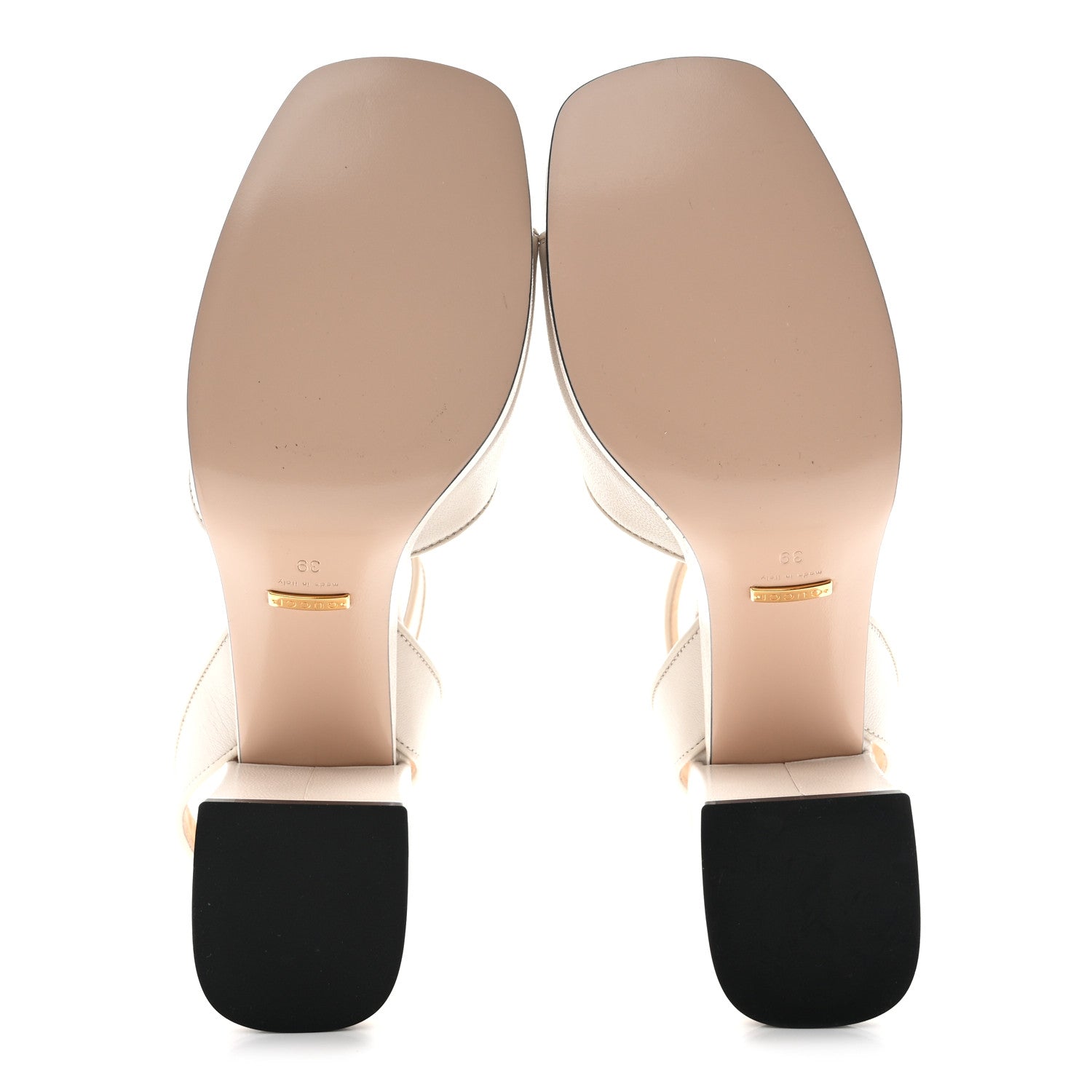 Gucci Quentin Granada Kid Horsebit 25/60mm Platform Sandals 39 Mystic White 5 of 10