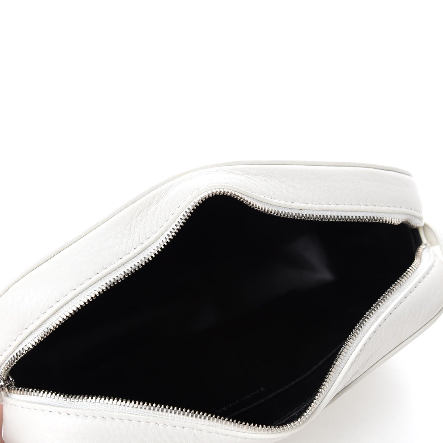 Calfskin Logo S Everyday Camera Bag White