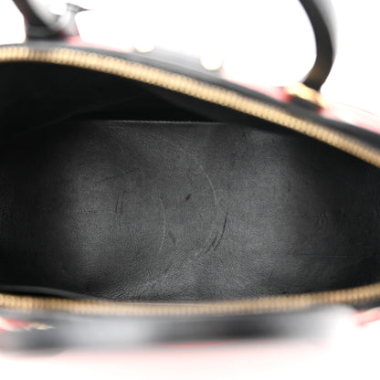 Louis Vuitton Lambskin Malletage Alma PM Red 5 of 11