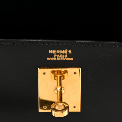 Hermes Box Kelly Sellier 32 Black 6 of 31