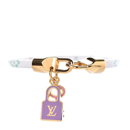 Louis Vuitton Monogram Multicolor Luck It Bracelet 19 White 1 of 3