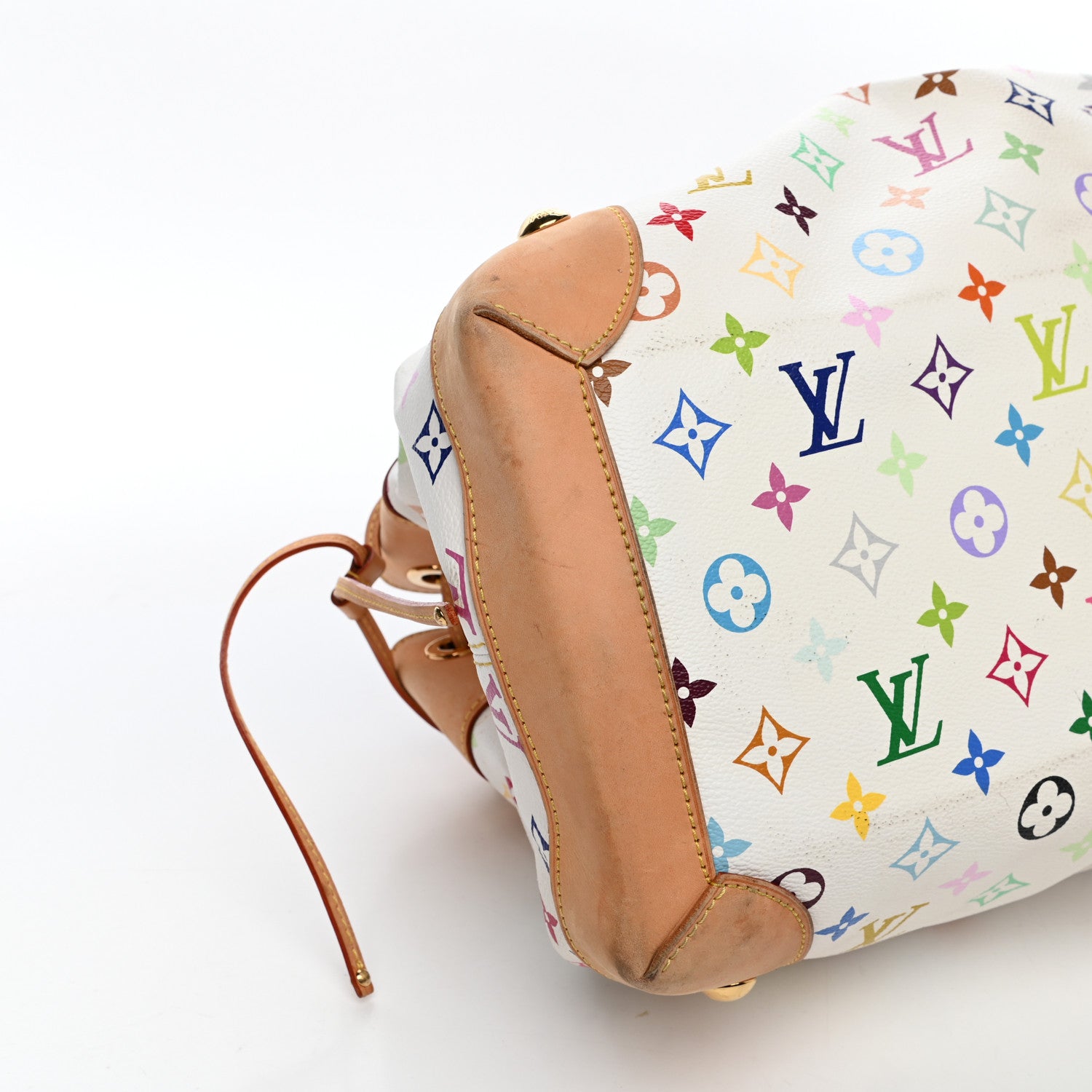 Louis Vuitton Monogram Multicolor Ursula White 9 of 11
