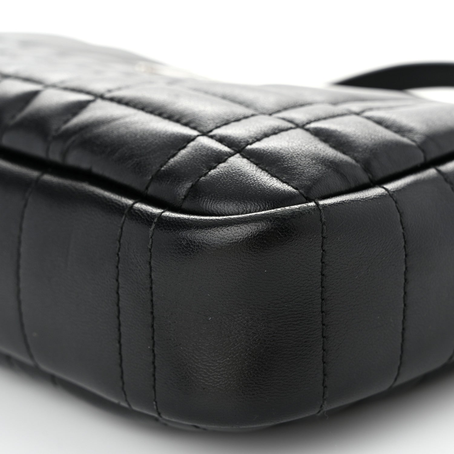 Burberry Calfskin Quilted Small Lola Camera Bag Black 10 of 11