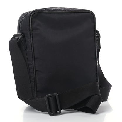 Alexander McQueen Nylon Painted Logo Messenger Bag Black 3 of 9