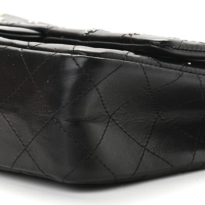 Chanel Calfskin CC Punk 2.55 Reissue 225 Flap Black 8 of 9