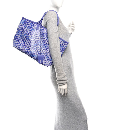 Goyard Goyardine Saint Louis PM Blueberry Purple 3 of 11