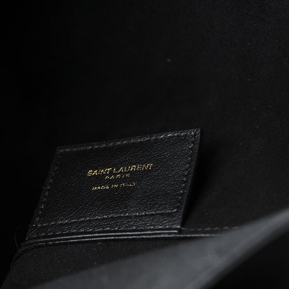 Saint Laurent Calfskin Large Shopping Tote Black 8 of 11