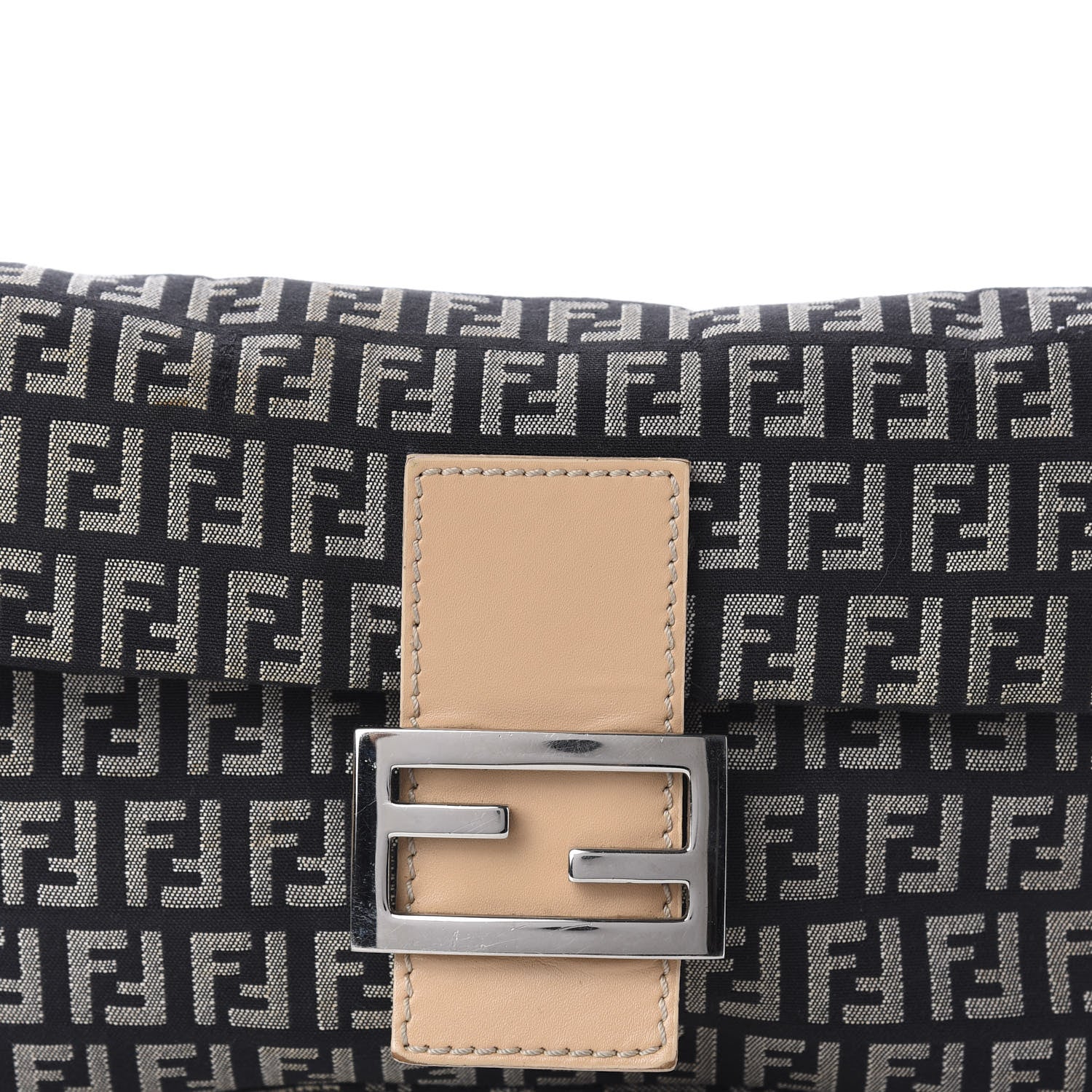 Fendi Zucchino Baguette Tan 10 of 12