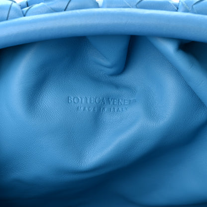 Bottega Veneta Nappa Maxi Intrecciato The Pouch Oversized Clutch Swimming Pool 6 of 10