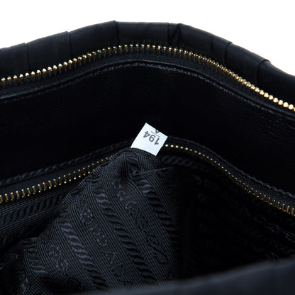 Prada Tessuto Nylon Gaufre Tote Black 9 of 10