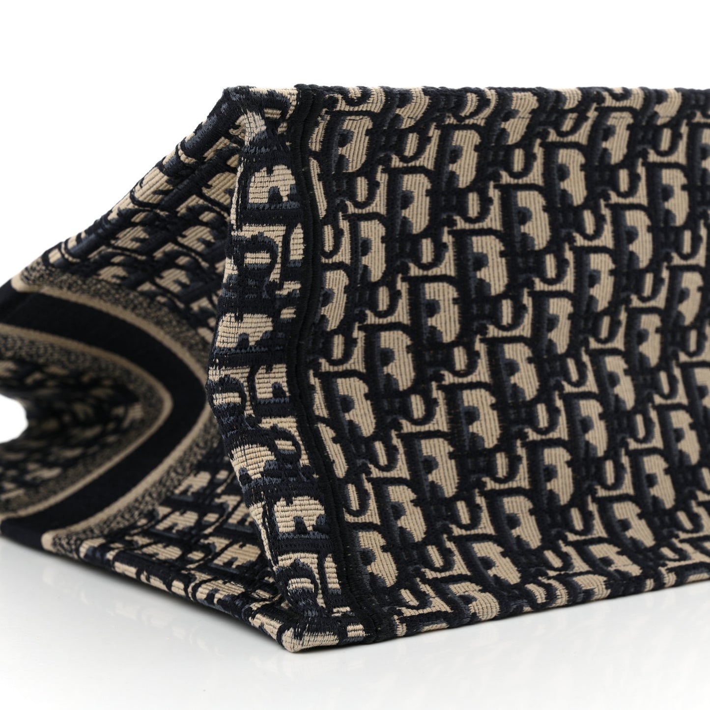 Oblique Large Book Tote Blue Multicolor