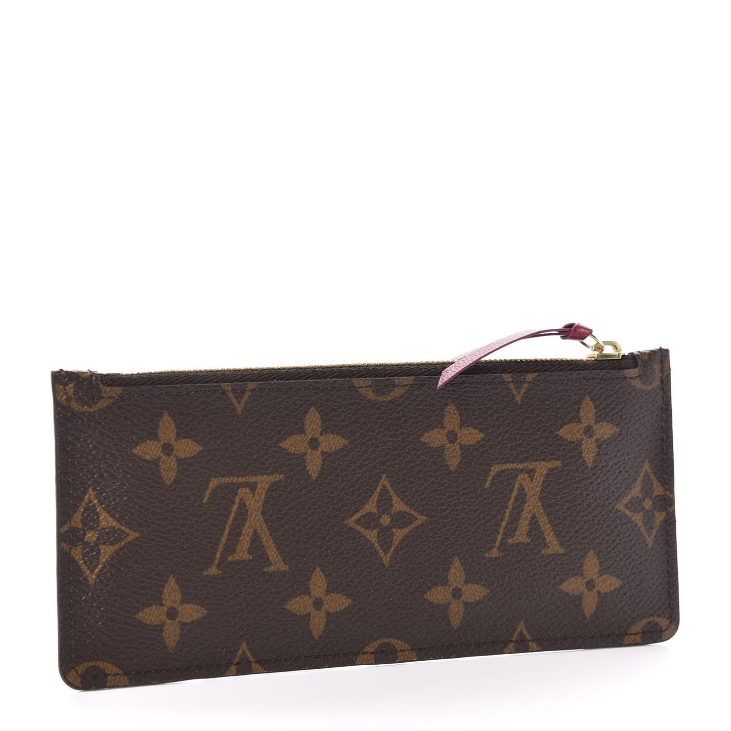 Monogram Josephine Wallet Zippered Insert Fuchsia