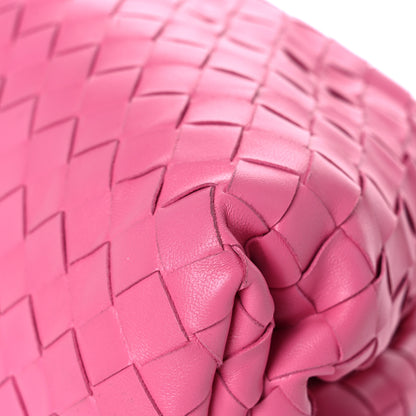 Bottega Veneta Nappa Maxi Intrecciato The Pouch Oversized Clutch Pink 11 of 14