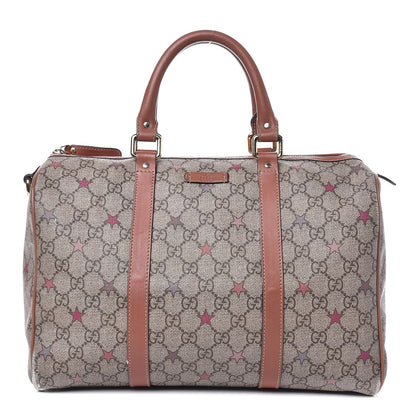 Gucci GG Supreme Stars Medium Joy Boston Pink 1 of 17