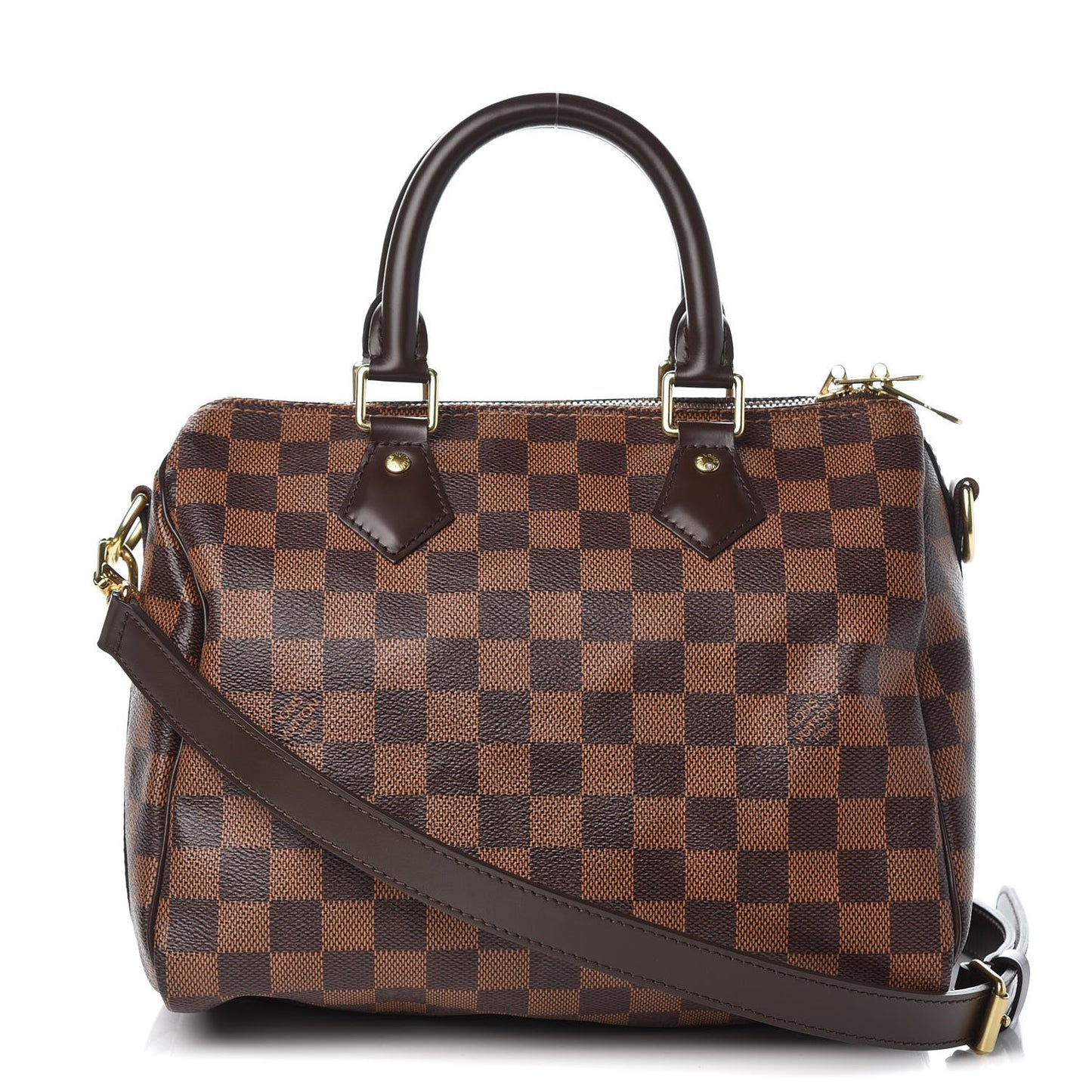 Damier Ebene Speedy Bandouliere 25