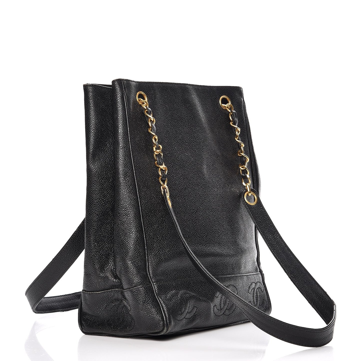 Caviar Shoulder Bag Black
