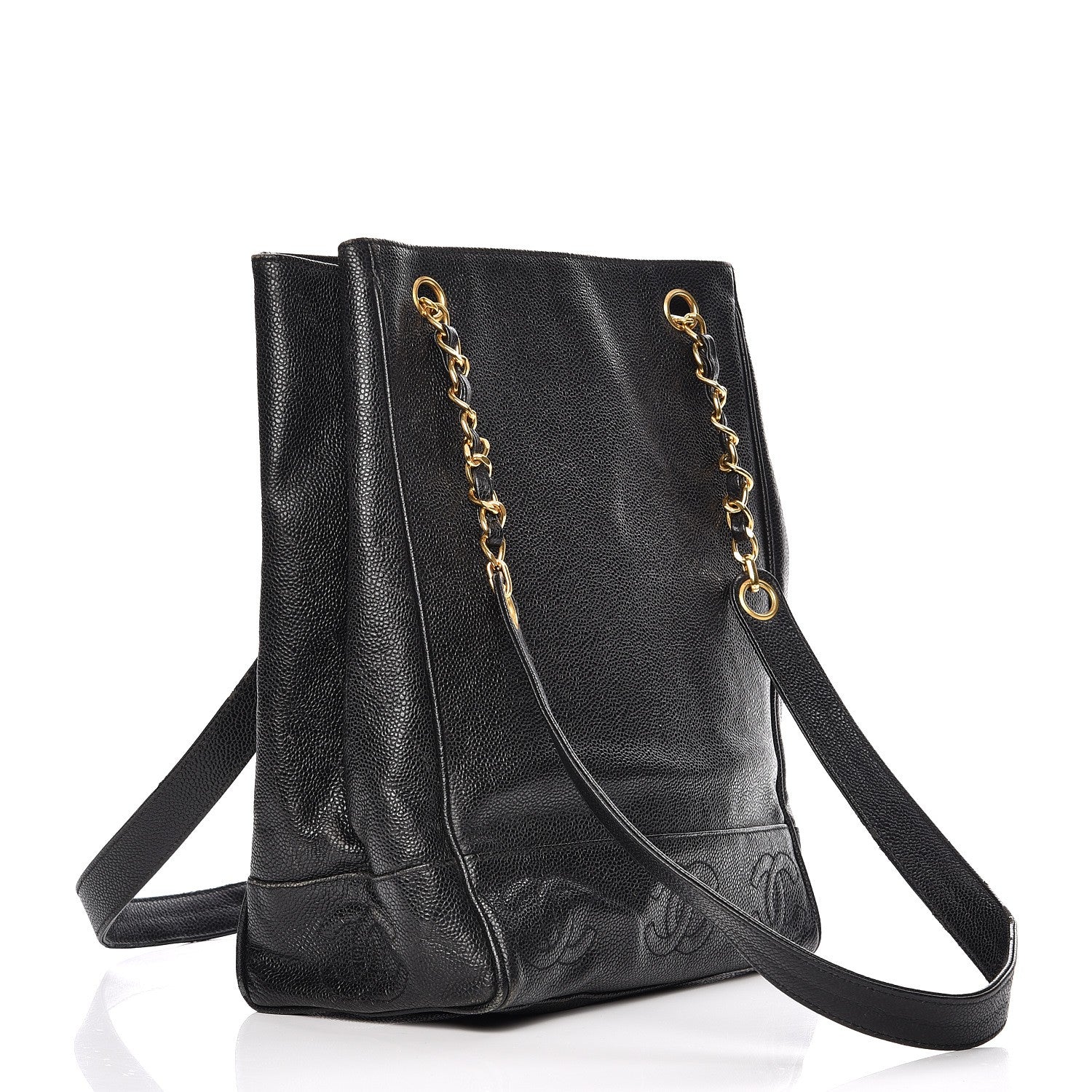Chanel Caviar Shoulder Bag Black 20 of 35