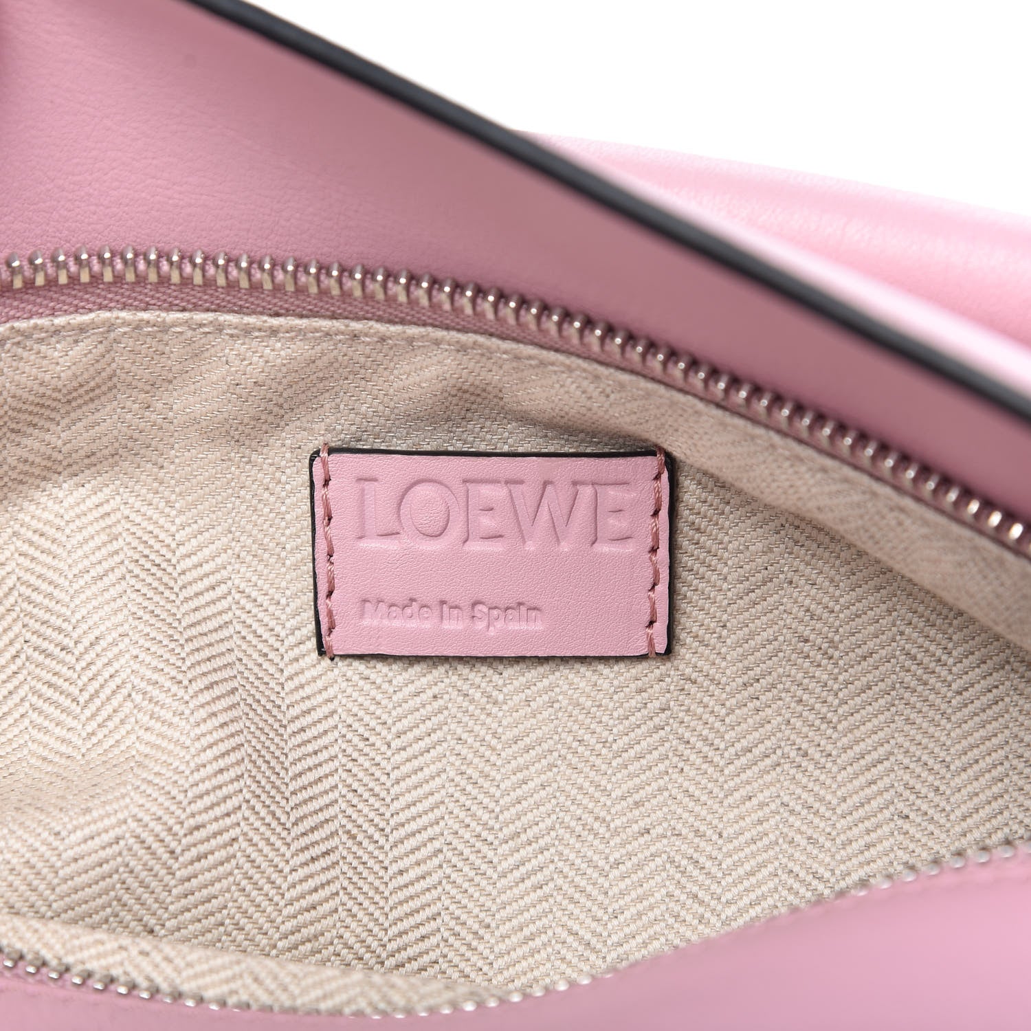 Loewe Calfskin Small Puzzle Bag Pastel Pink 8 of 9