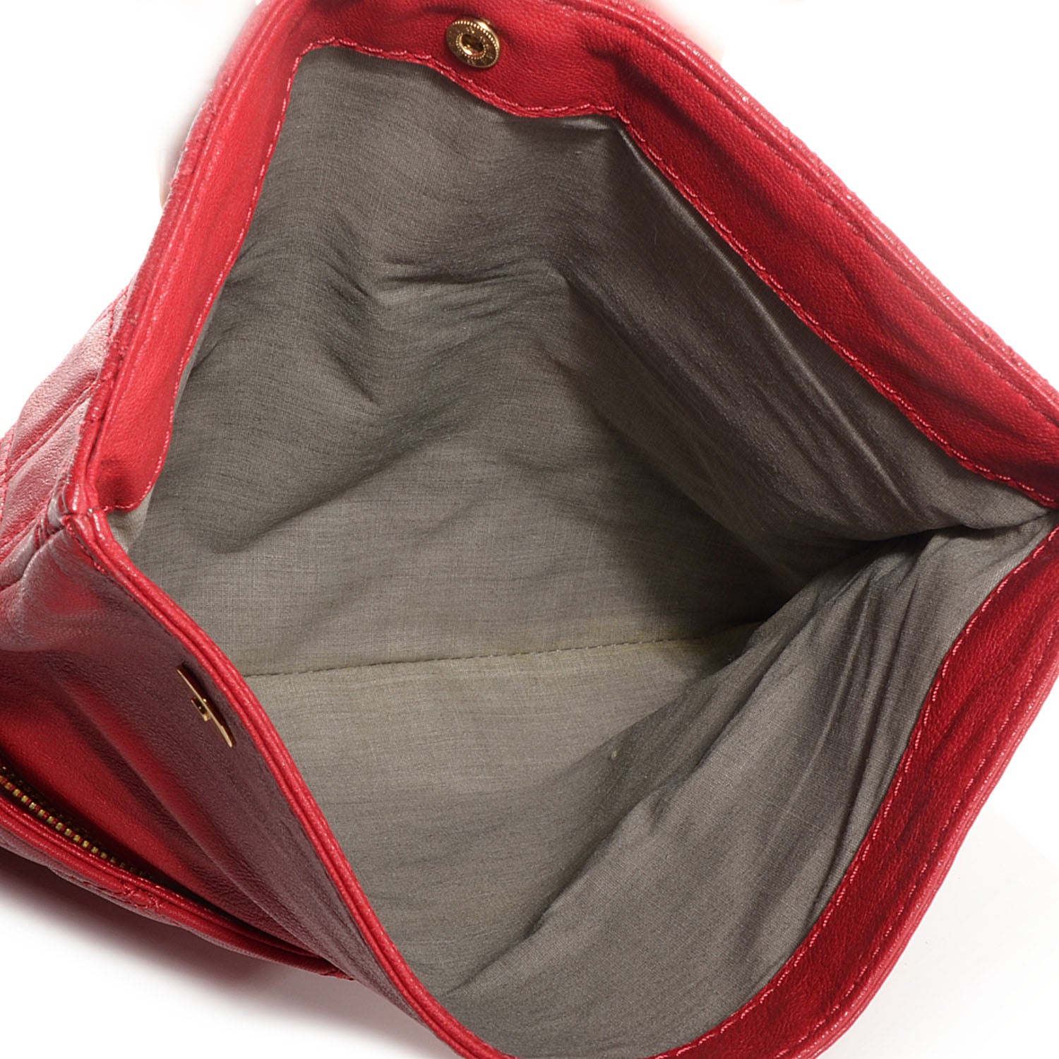 Marc Jacobs Quilted Leather Eugenie Clutch Red 6 of 7