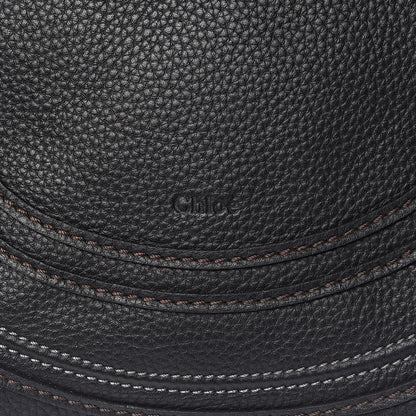 Chloe Calfskin Medium Marcie Round Crossbody Bag Black 8 of 10