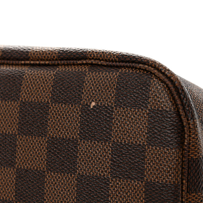Louis Vuitton Damier Ebene Neo Neverfull MM Rose Ballerine 11 of 12