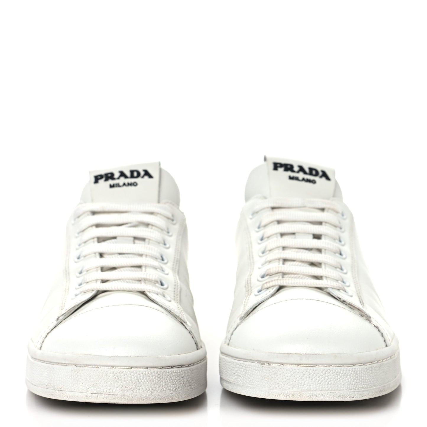 Vitello Mens Logo Low Top Sneakers 43 White