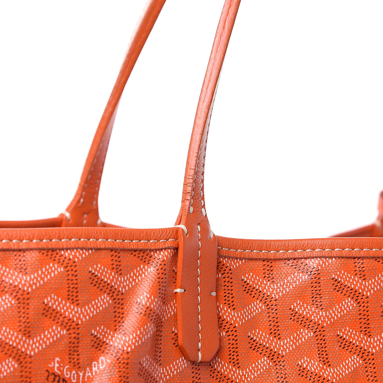 Goyard Goyardine Saint Louis GM Orange 10 of 12