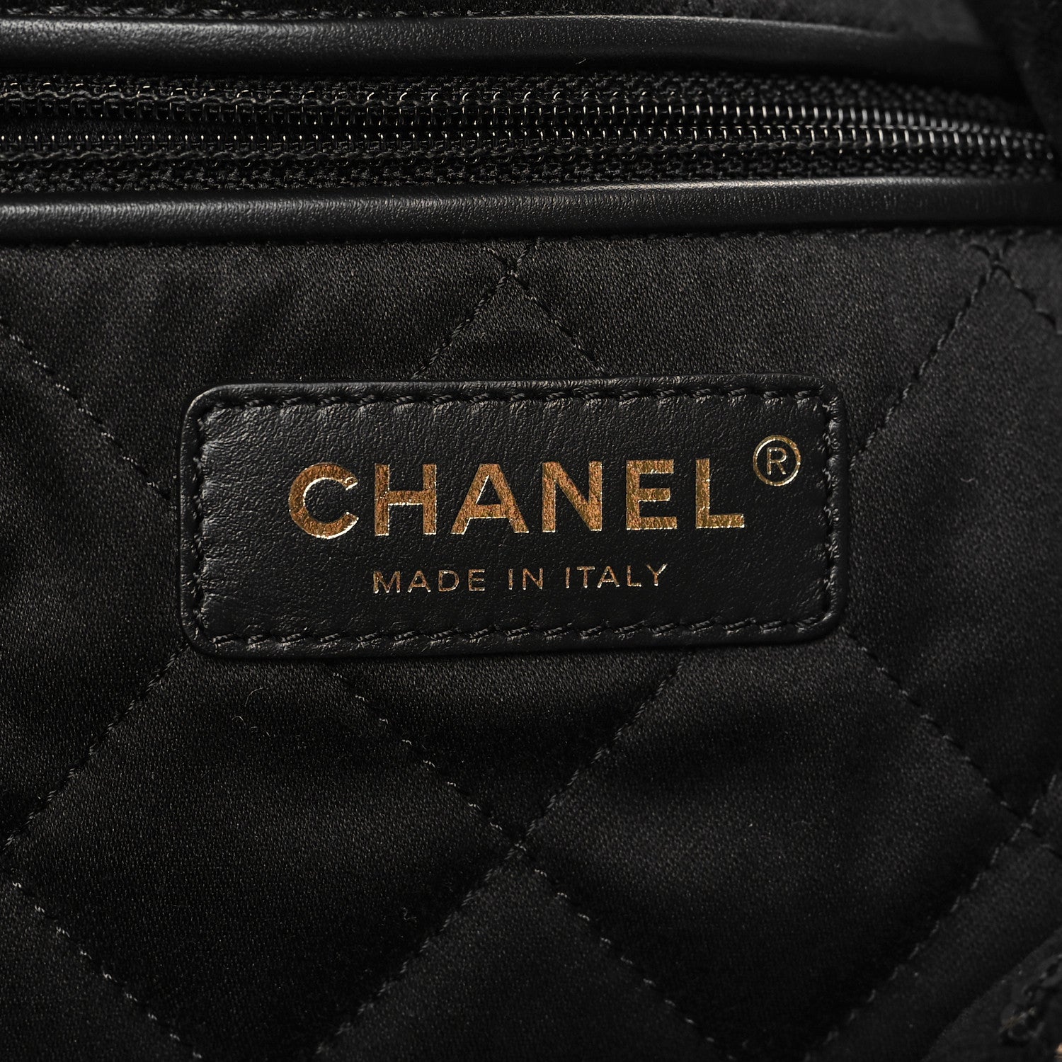 Chanel Velvet Sequin Quilted Chanel 22 Black 6 of 10