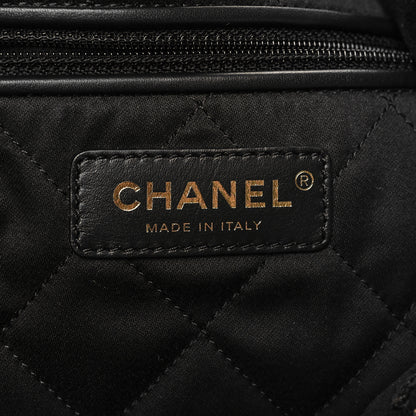Chanel Velvet Sequin Quilted Chanel 22 Black 6 of 10