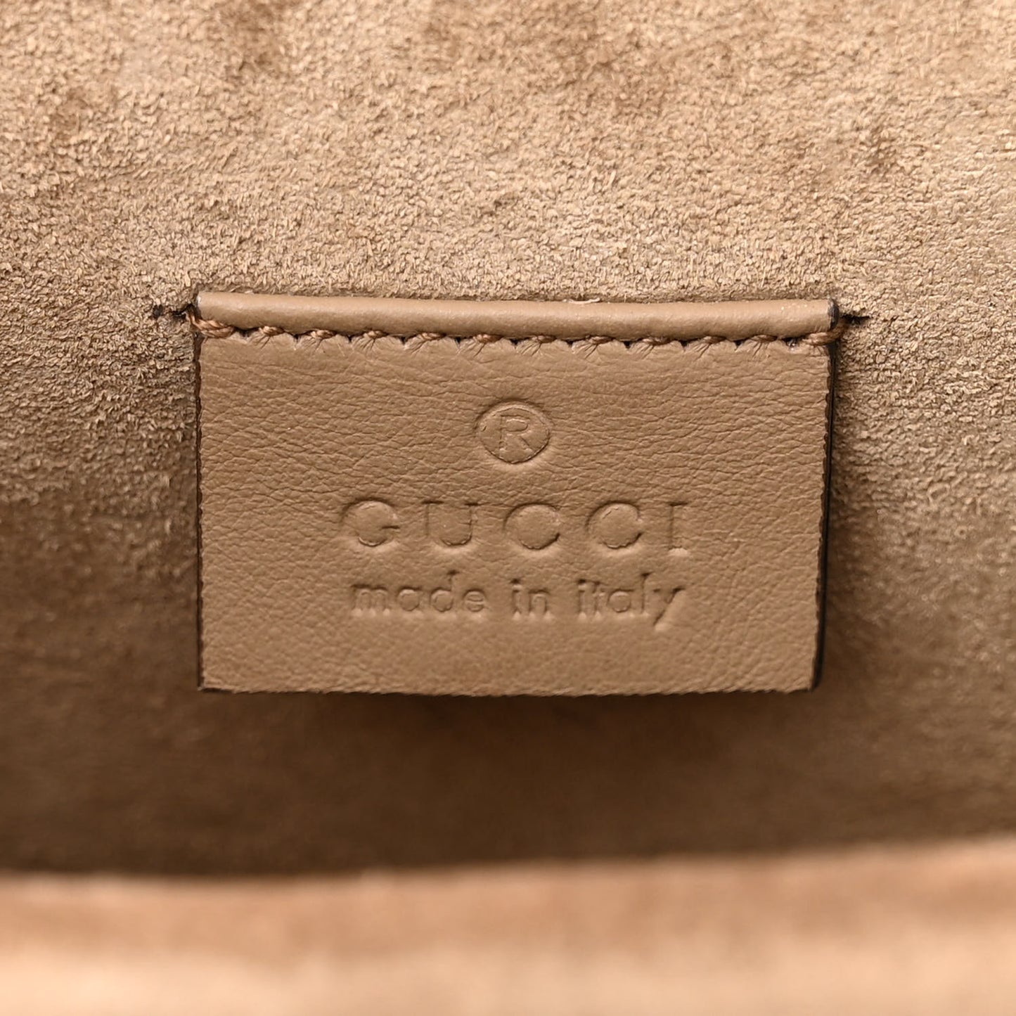 GG Supreme Monogram Mini Dionysus Shoulder Bag Taupe