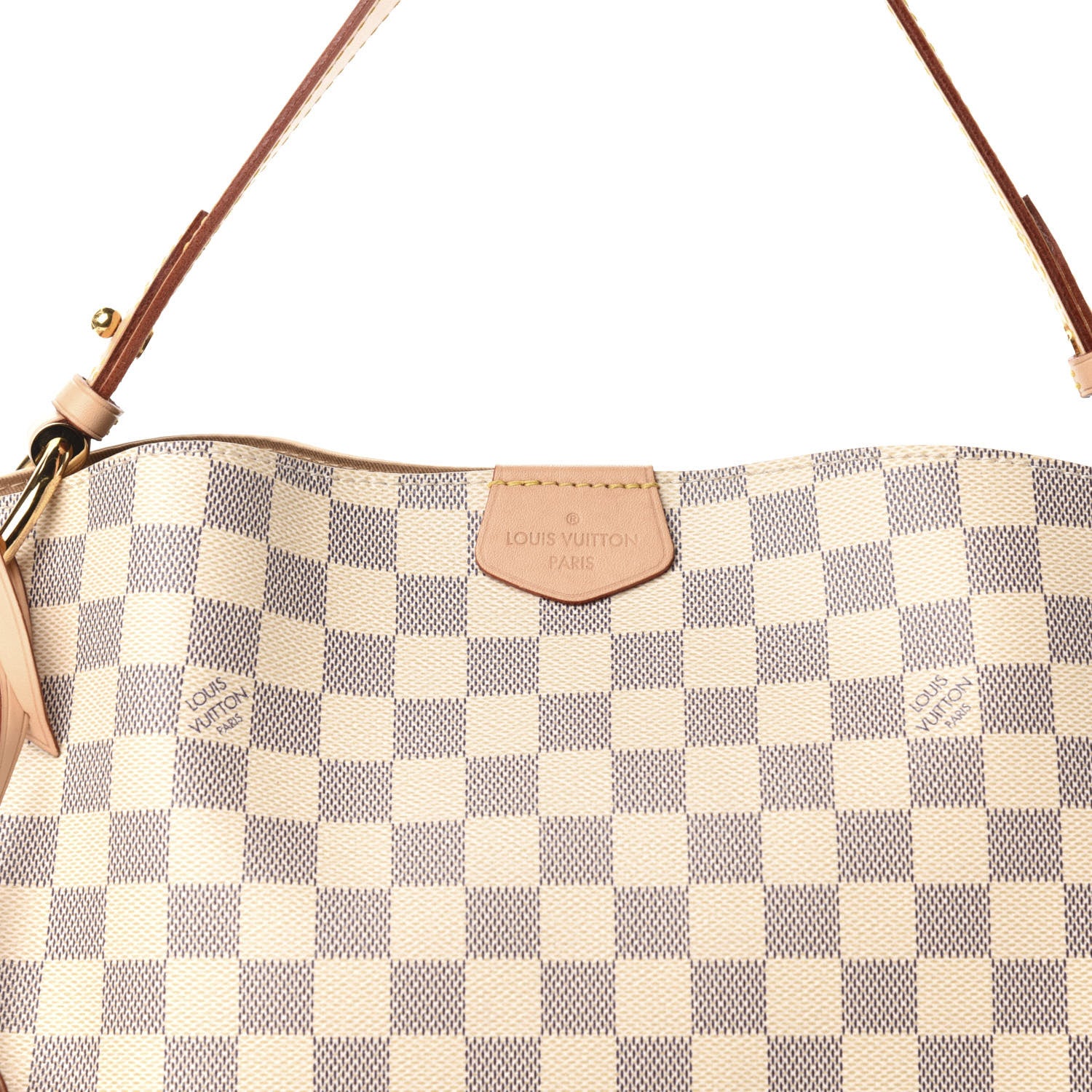 Louis Vuitton Damier Azur Graceful PM Beige 10 of 10