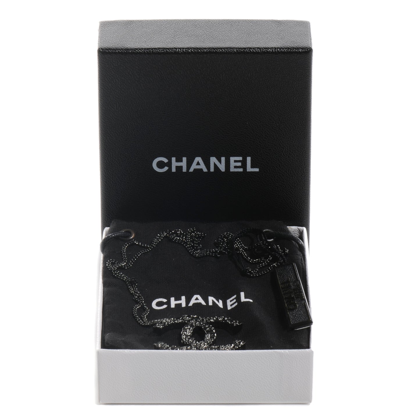 Ruthenium Camellia CC Necklace