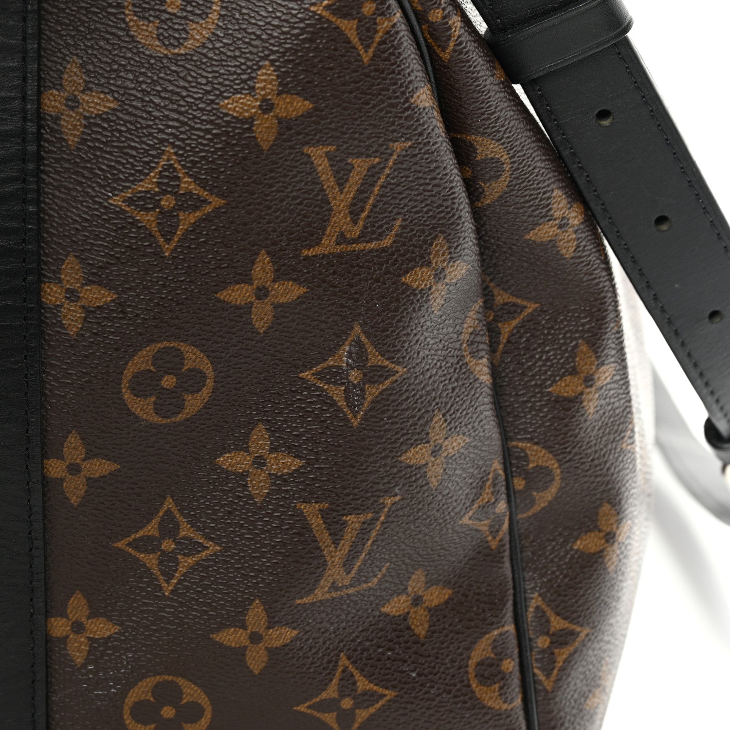Louis Vuitton Monogram Macassar Keepall Bandouliere 55 14 of 18