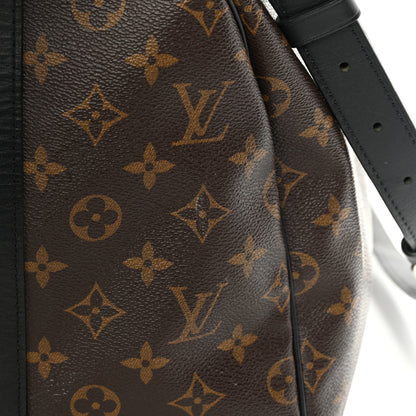 Louis Vuitton Monogram Macassar Keepall Bandouliere 55 14 of 18