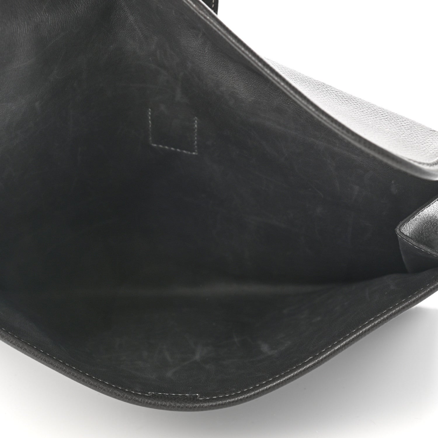 Hermes Epsom Jige PM Clutch Graphite 5 of 9