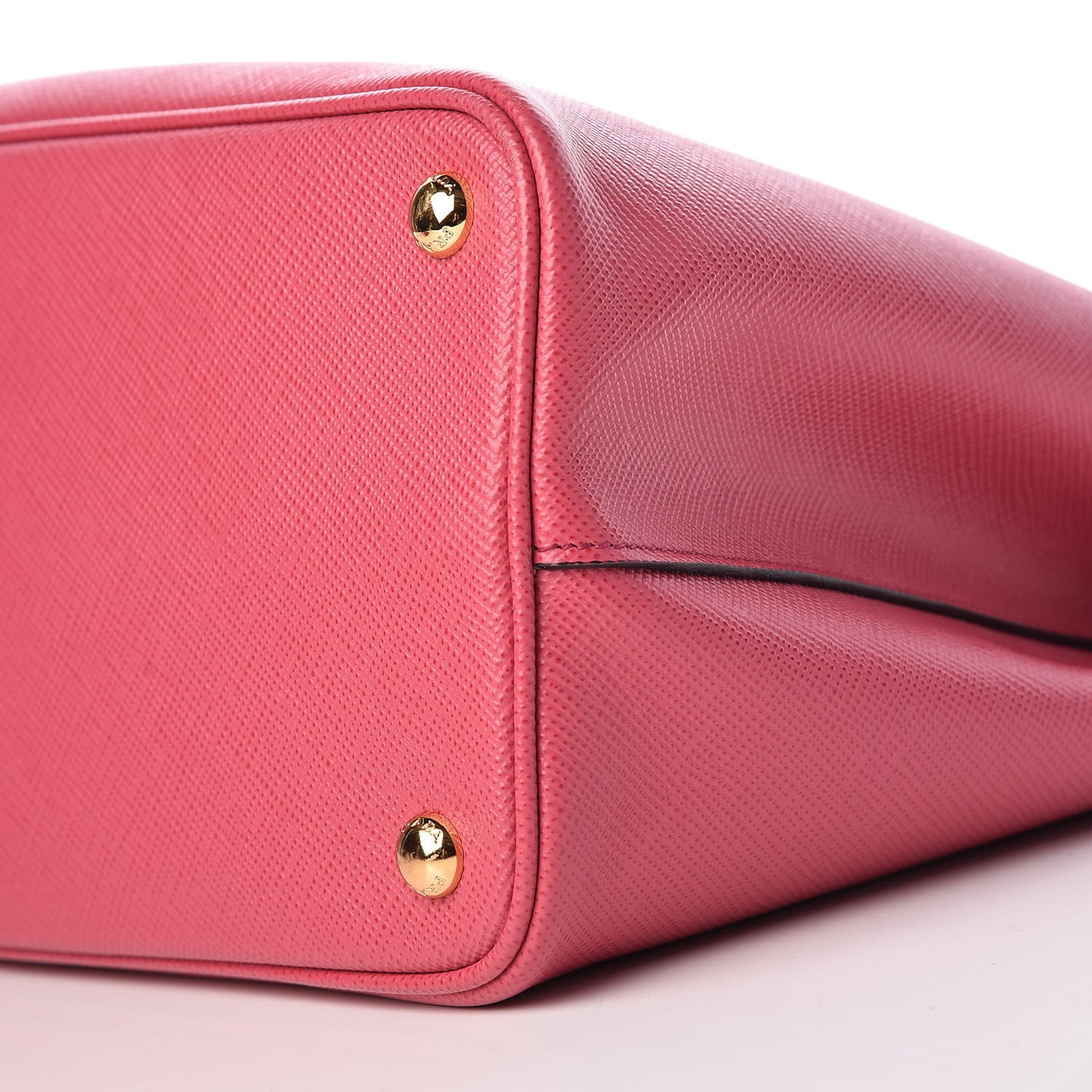 Saffiano Cuir Medium Double Bag Peonia