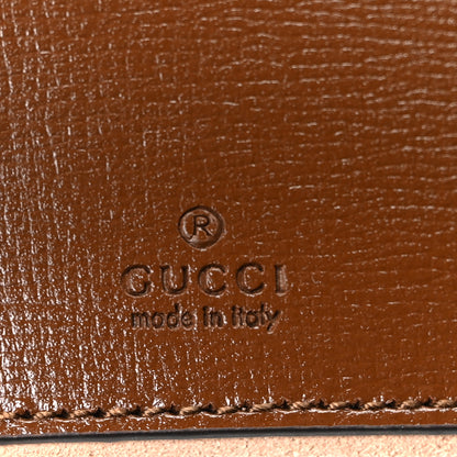 Gucci GG Supreme Monogram Azalea Calfskin Web Mini Jackie 1961 Hobo Beige Ebony Brown Sugar 6 of 10