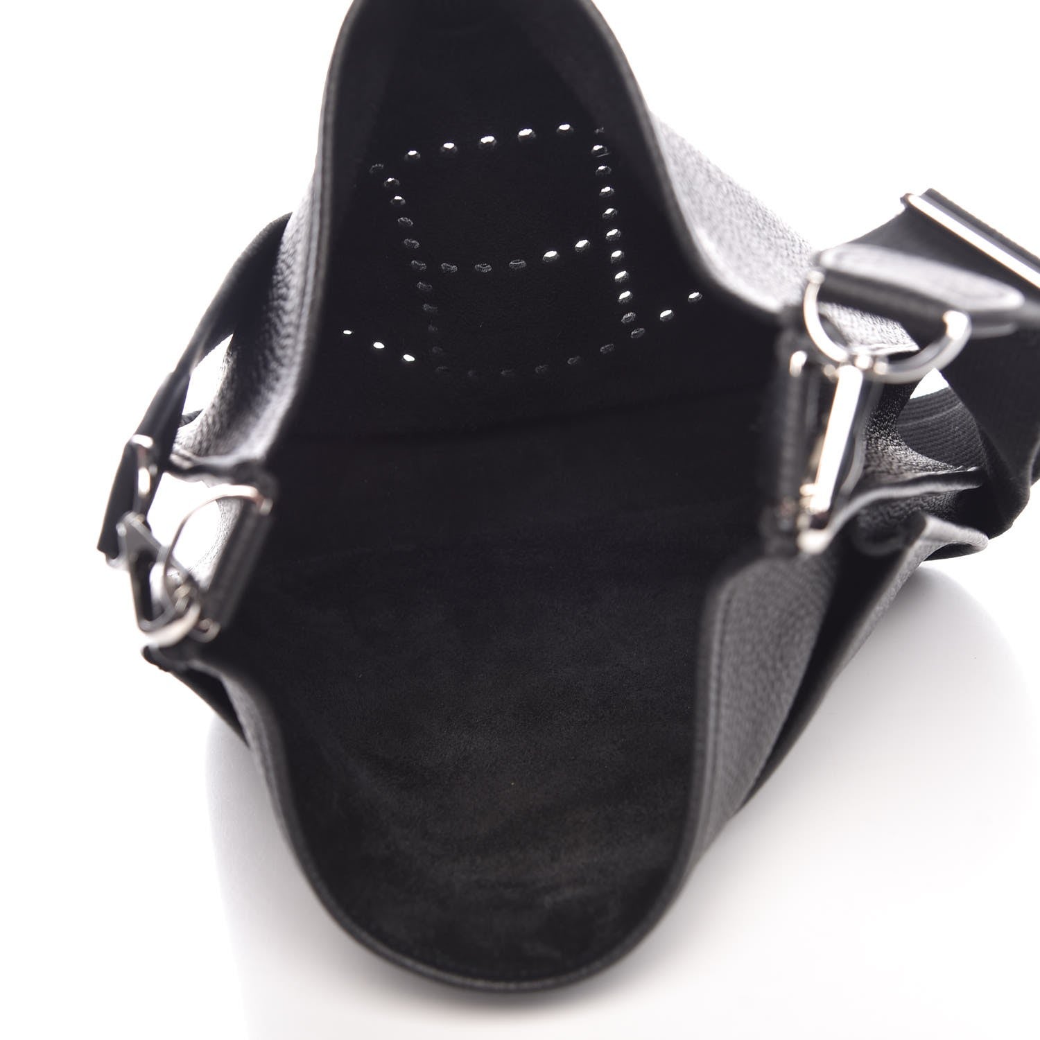 Hermes Taurillon Clemence Evelyne III PM Black 5 of 8