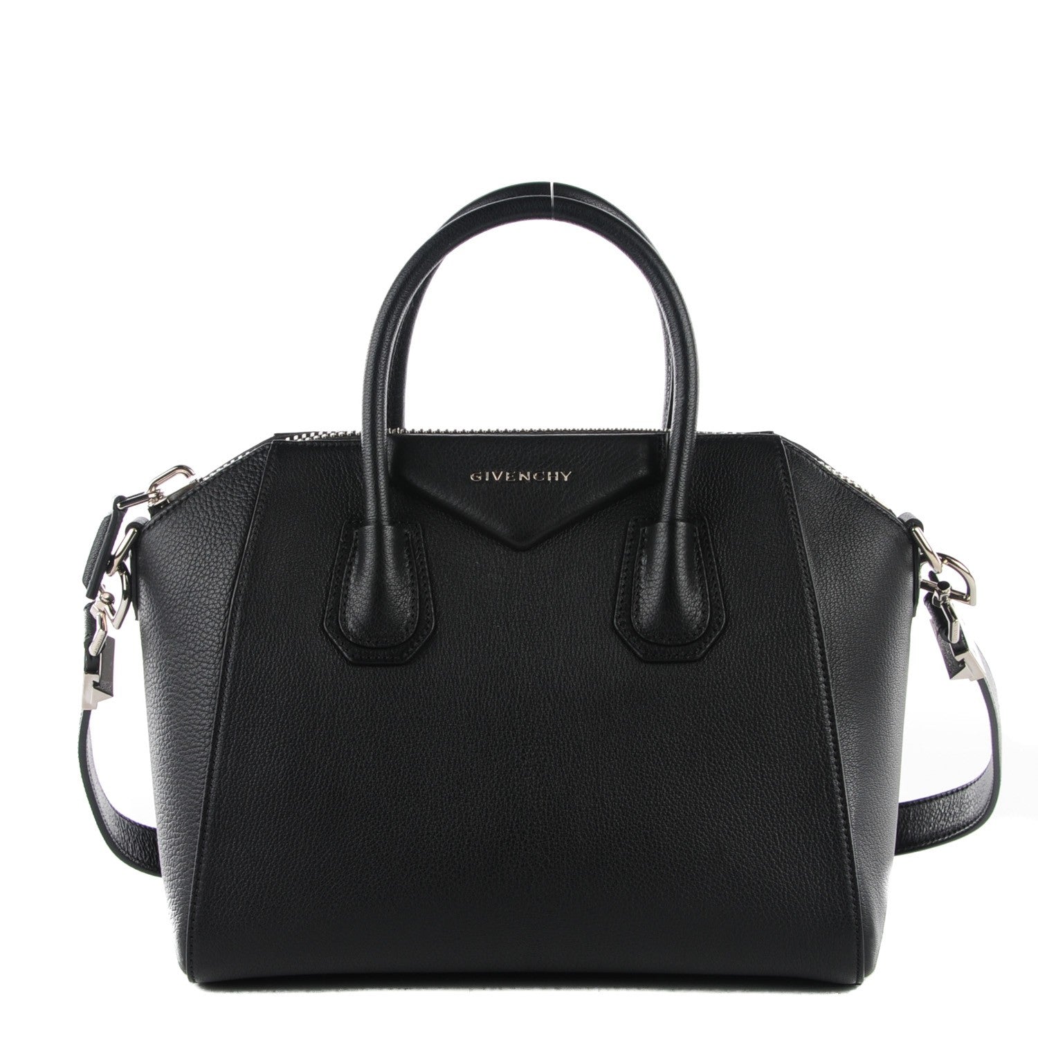 Givenchy Sugar Grained Goatskin Small Antigona Black 1 of 9