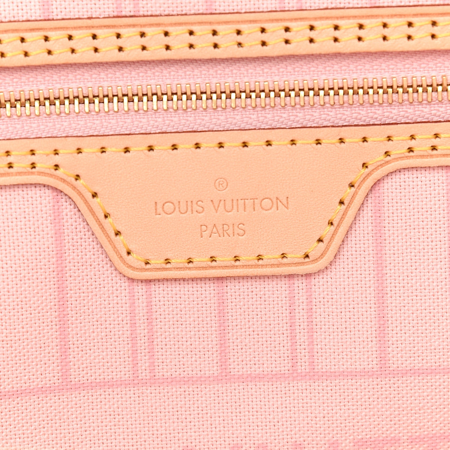 Louis Vuitton Damier Azur Neo Neverfull MM Rose Ballerine 7 of 11