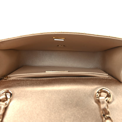 Chanel Mirror Calfskin Metallic Calfskin Quilted Hollywood Boulevard Backpack With Coin Purse Gold 6 of 12