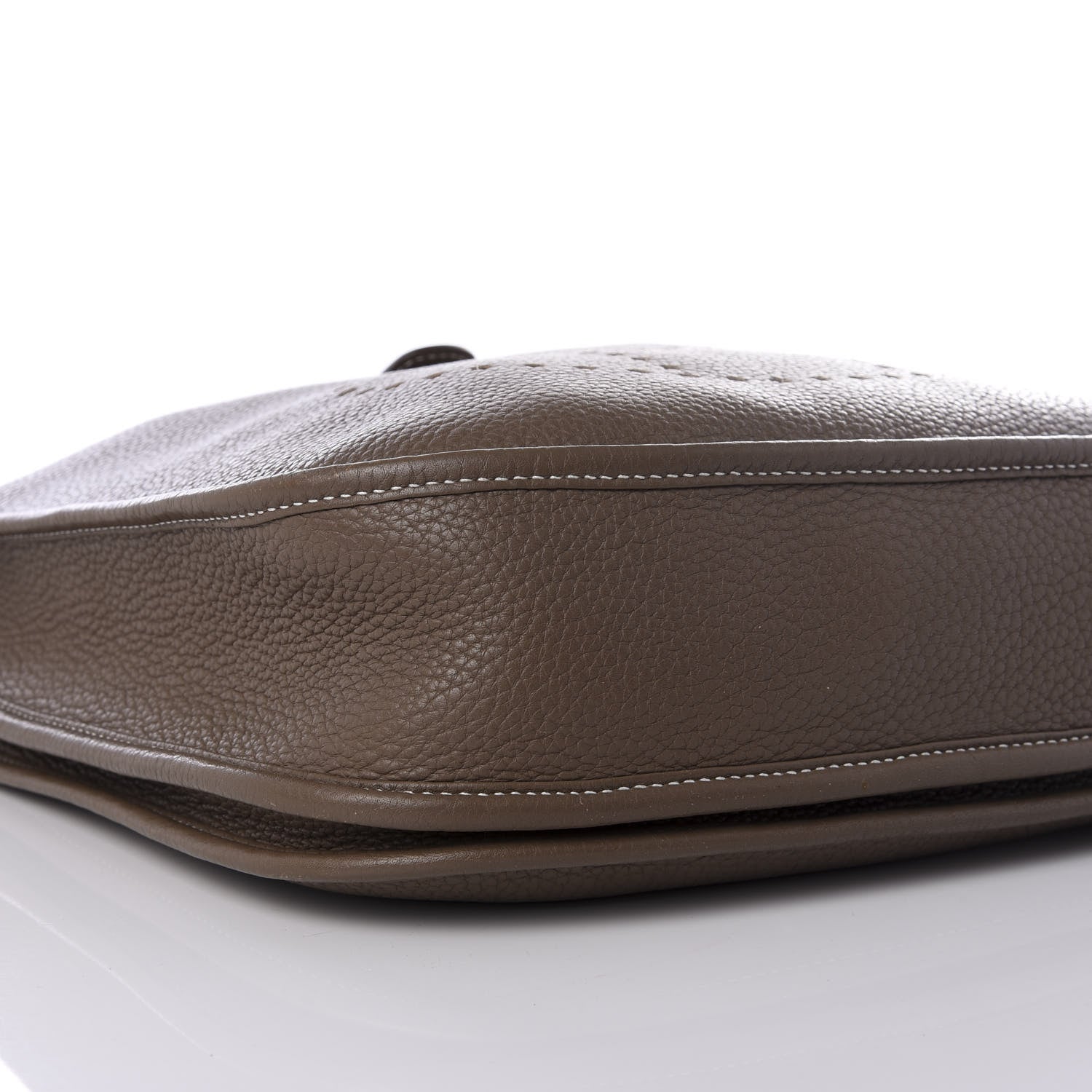 Hermes Taurillon Clemence Evelyne III PM Etoupe 6 of 8