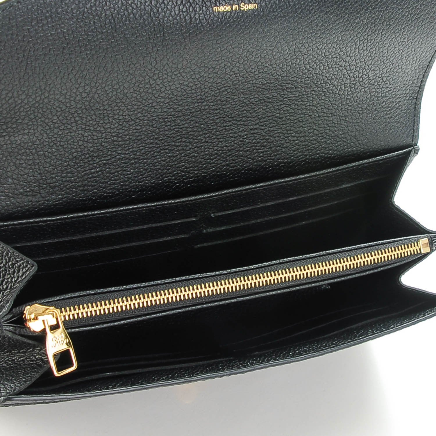 Louis Vuitton Empreinte Sarah Wallet NM Black 5 of 7
